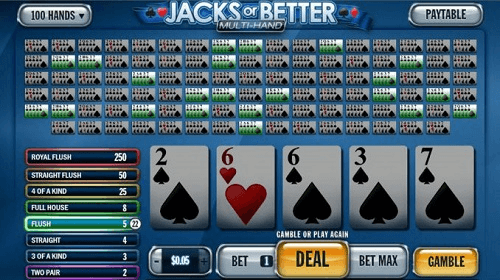 meilleur jacks or better vidéo poker États-Unis