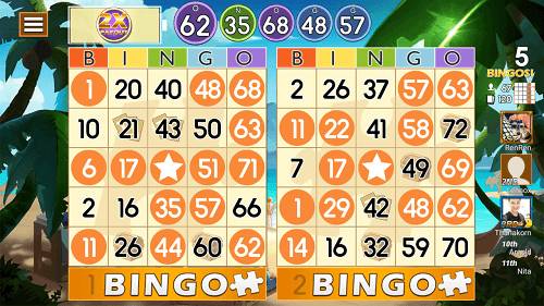Paiements de Bingo