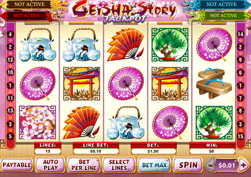 machine à sous geisha story casino