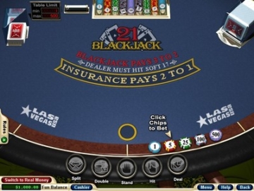 Blackjack de Casino de Las Vegas FR