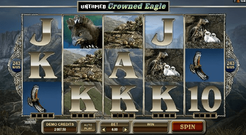 Machine à sous Microgaming Untamed Crowned Eagle