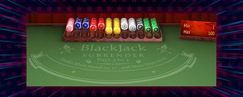 règles de reddition au blackjack usa