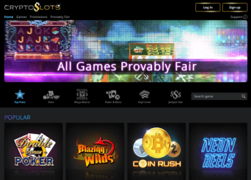 cryptoslots-casino-page d'accueil