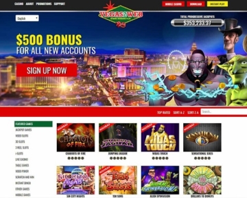 jeux sur vegas2web