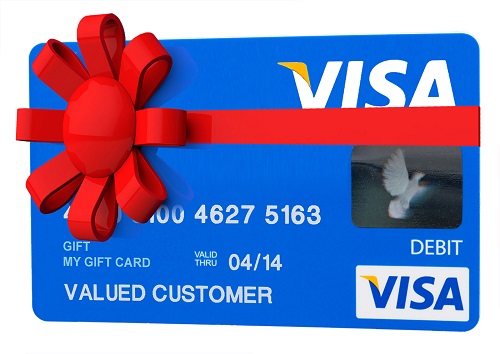 Carte-Cadeau Visa Prépayée
